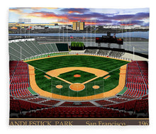 Load image into Gallery viewer, Candlestick Park 1962 - Blanket
