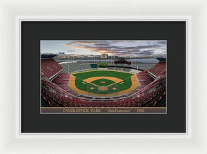 Candlestick Park 1962 - Framed Print