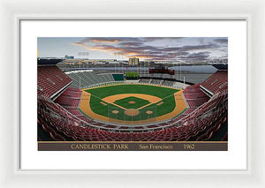 Candlestick Park 1962 - Framed Print