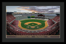 Load image into Gallery viewer, Candlestick Park 1962 - Framed Print
