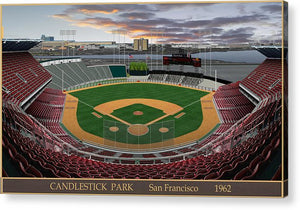 Candlestick Park 1962 - Acrylic Print