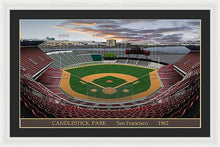 Load image into Gallery viewer, Candlestick Park 1962 - Framed Print
