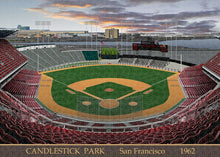 Load image into Gallery viewer, Candlestick Park 1962 - Puzzle
