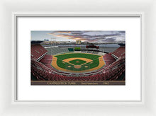 Load image into Gallery viewer, Candlestick Park 1962 - Framed Print
