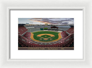 Candlestick Park 1962 - Framed Print