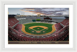 Candlestick Park 1962 - Framed Print