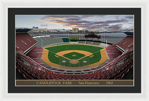 Candlestick Park 1962 - Framed Print