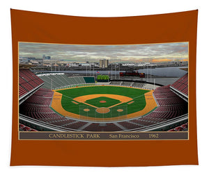 Candlestick Park 1962 - Tapestry