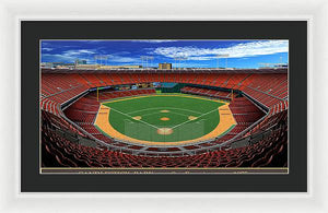 Candlestick Park 1975 - Framed Print