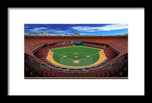 Candlestick Park 1975 - Framed Print