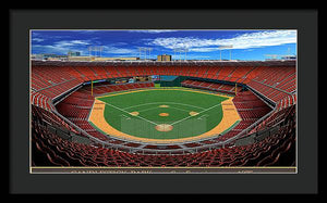 Candlestick Park 1975 - Framed Print