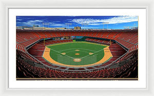 Candlestick Park 1975 - Framed Print