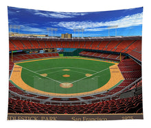 Load image into Gallery viewer, Candlestick Park 1975 - Tapestry
