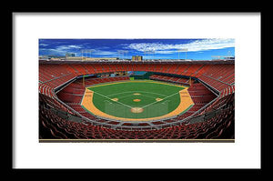 Candlestick Park 1975 - Framed Print