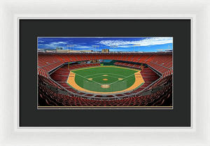 Candlestick Park 1975 - Framed Print