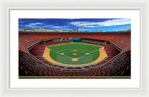 Candlestick Park 1975 - Framed Print