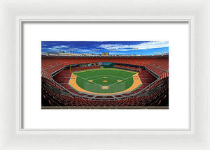 Candlestick Park 1975 - Framed Print