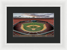 Load image into Gallery viewer, Candlestick Park 1985 - Framed Print
