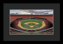 Load image into Gallery viewer, Candlestick Park 1985 - Framed Print
