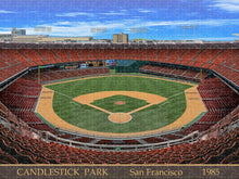 Load image into Gallery viewer, Candlestick Park 1985 - Puzzle
