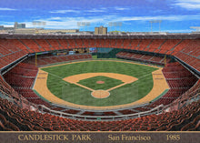 Load image into Gallery viewer, Candlestick Park 1985 - Puzzle
