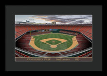 Load image into Gallery viewer, Candlestick Park 1985 - Framed Print
