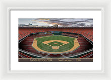 Load image into Gallery viewer, Candlestick Park 1985 - Framed Print
