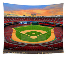 Load image into Gallery viewer, Candlestick Park 1989 - Tapestry
