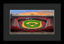 Load image into Gallery viewer, Candlestick Park 1989 - Framed Print
