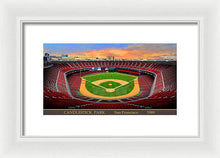 Load image into Gallery viewer, Candlestick Park 1989 - Framed Print
