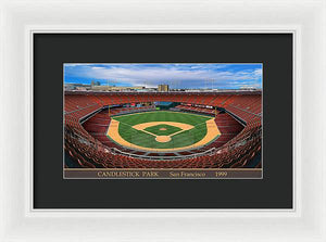 Candlestick Park 1999 - Framed Print