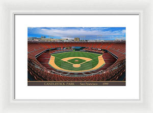 Candlestick Park 1999 - Framed Print