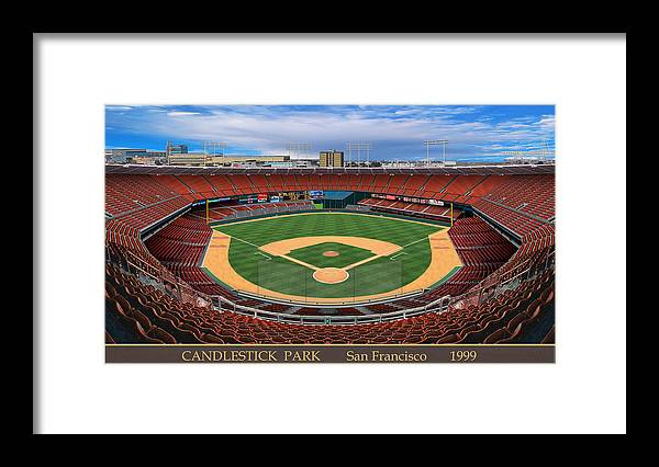 Candlestick Park 1999 - Framed Print