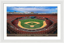 Load image into Gallery viewer, Candlestick Park 1999 - Framed Print
