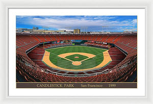 Candlestick Park 1999 - Framed Print