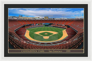 Candlestick Park 1999 - Framed Print