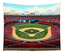 Load image into Gallery viewer, Candlestick Park 1999 - Tapestry
