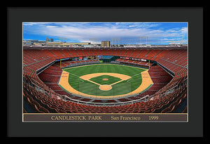 Candlestick Park 1999 - Framed Print