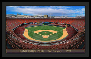 Candlestick Park 1999 - Framed Print