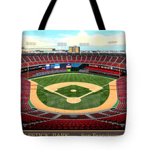 Load image into Gallery viewer, Candlestick Park 1999 - Tote Bag
