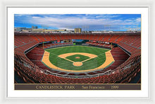 Load image into Gallery viewer, Candlestick Park 1999 - Framed Print
