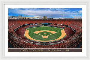 Candlestick Park 1999 - Framed Print