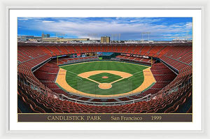 Candlestick Park 1999 - Framed Print