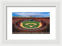 Load image into Gallery viewer, Candlestick Park 1999 - Framed Print
