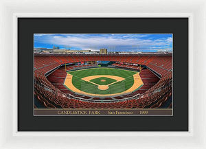 Candlestick Park 1999 - Framed Print