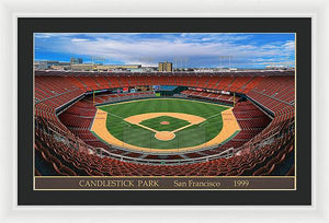 Candlestick Park 1999 - Framed Print