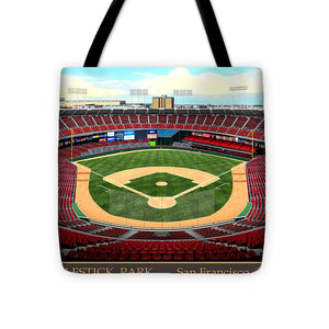 Candlestick Park 1999 - Tote Bag