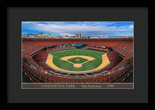 Load image into Gallery viewer, Candlestick Park 1999 - Framed Print
