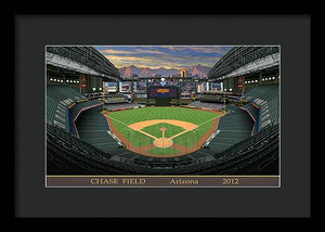 Chase Field 2012 - Framed Print