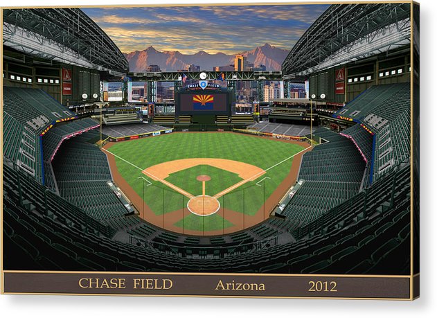 Chase Field 2012 - Acrylic Print